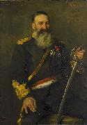 Therese Schwartze Piet J Joubert - Commander-General of the South African Republic oil painting